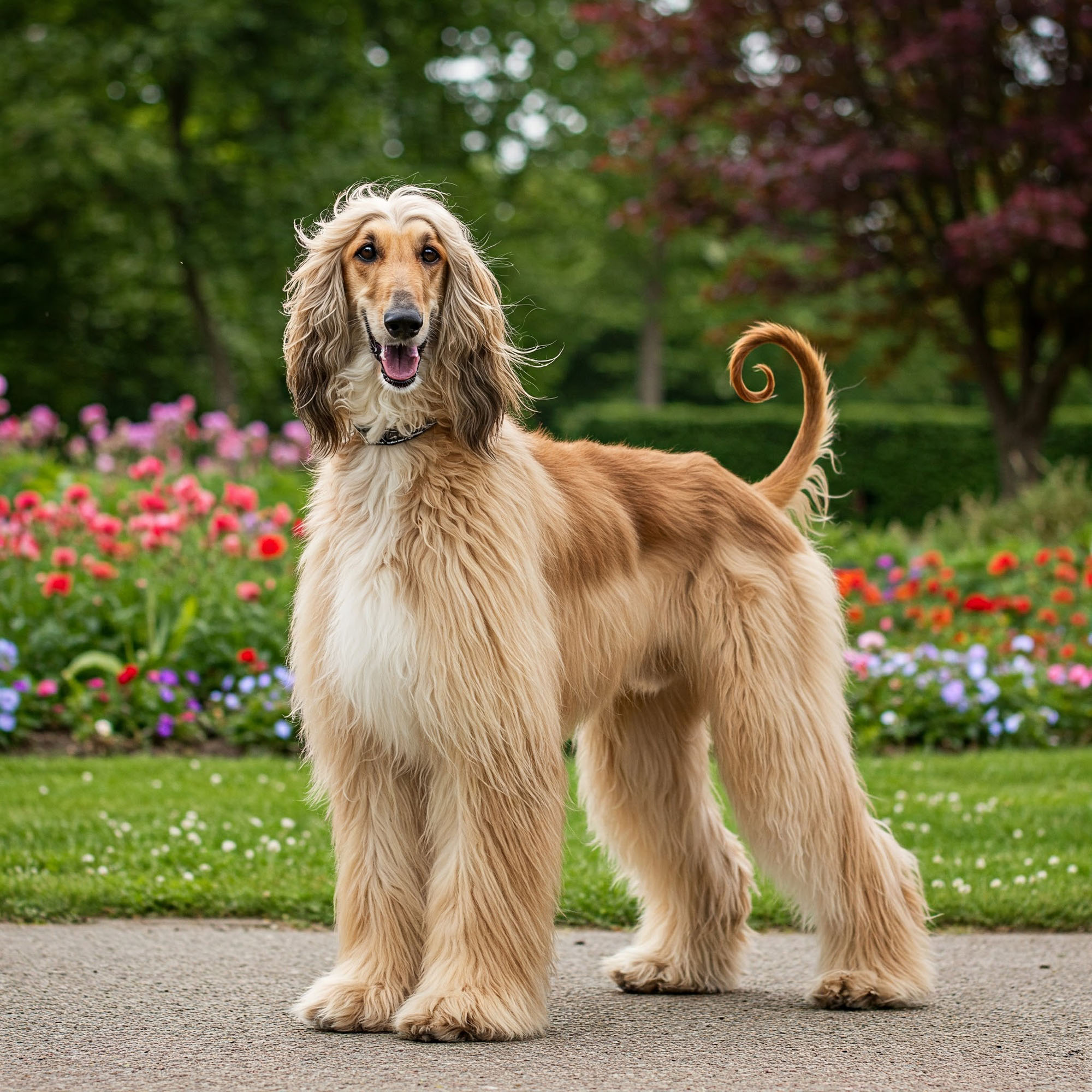 阿富汗獵犬（Afghan Hound）