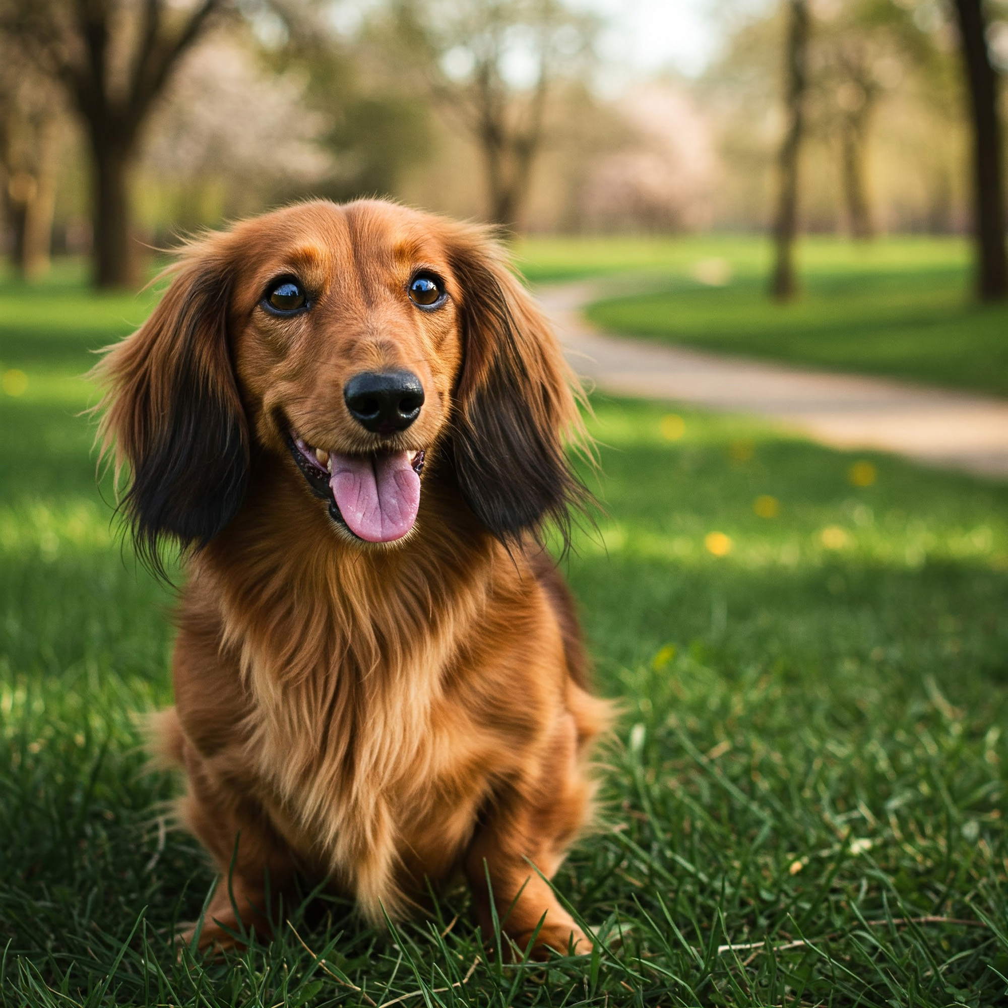 長毛臘腸犬（Long-haired Dachshund）