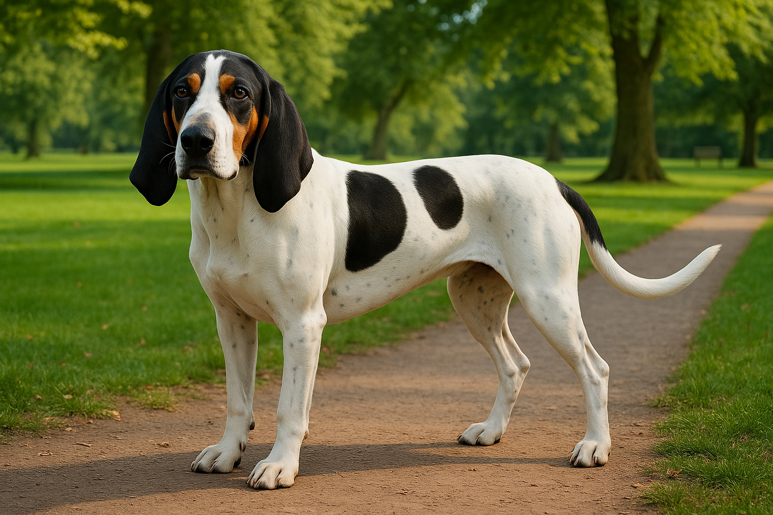 加斯科聖通日犬（Grand Bleu de Gascogne Saintongeois 或「Saintongeois Hound」）