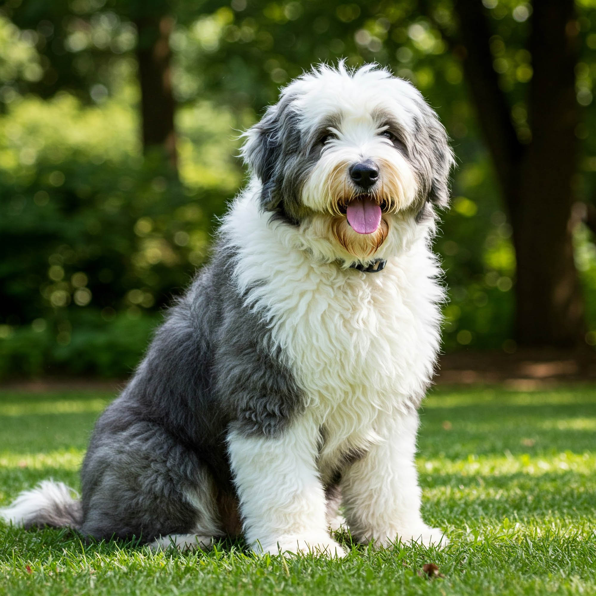古代長鬚牧羊犬（Old English Sheepdog）