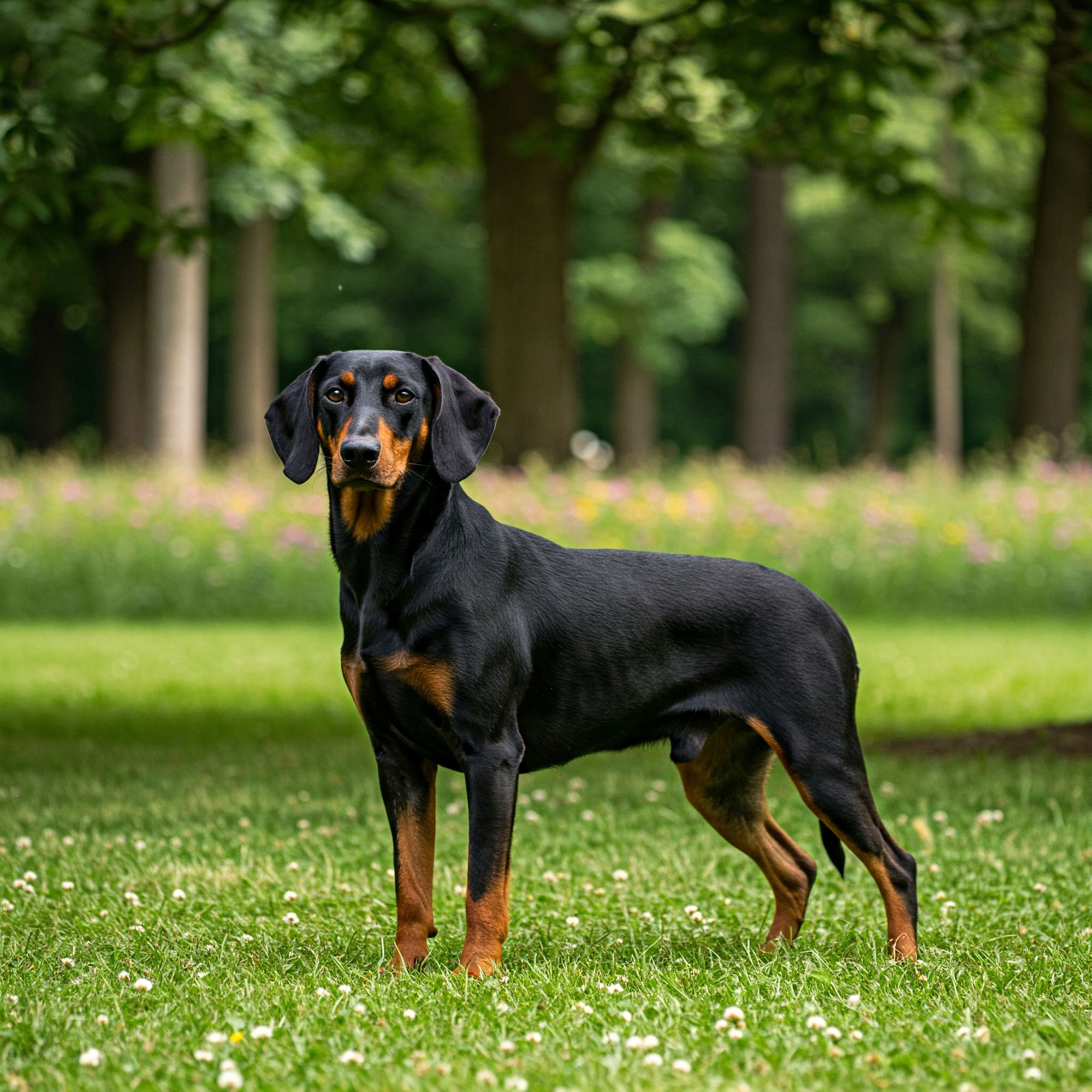 奧地利黑褐獵犬（Austrian Black and Tan Hound）