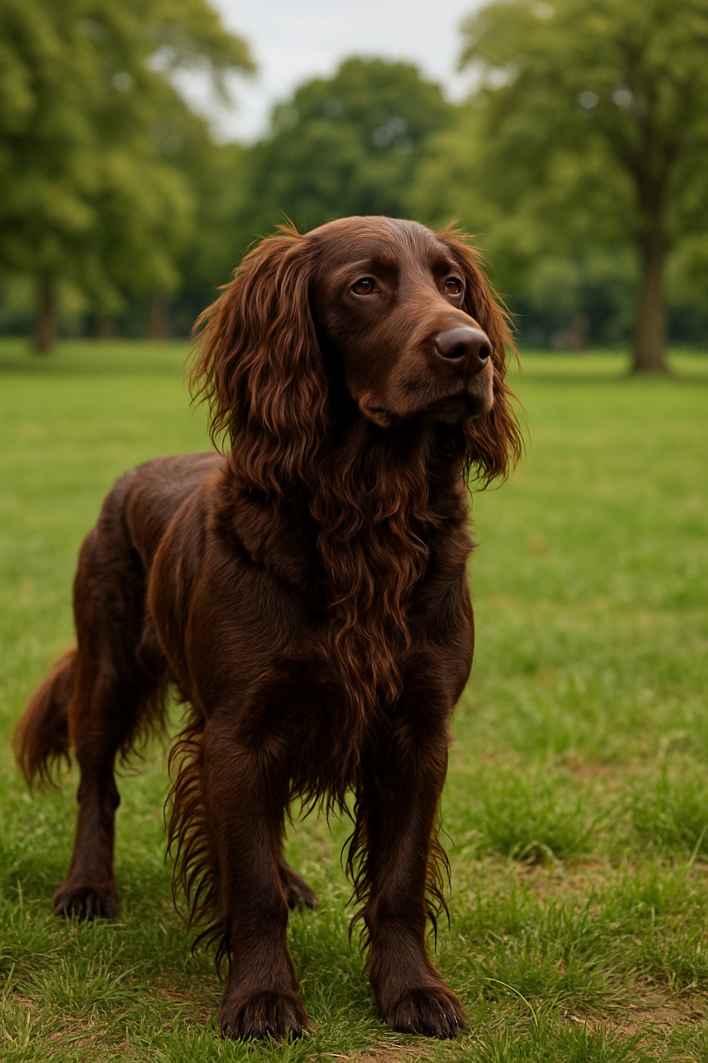  德國長耳獵犬（Deutscher Wachtelhund）