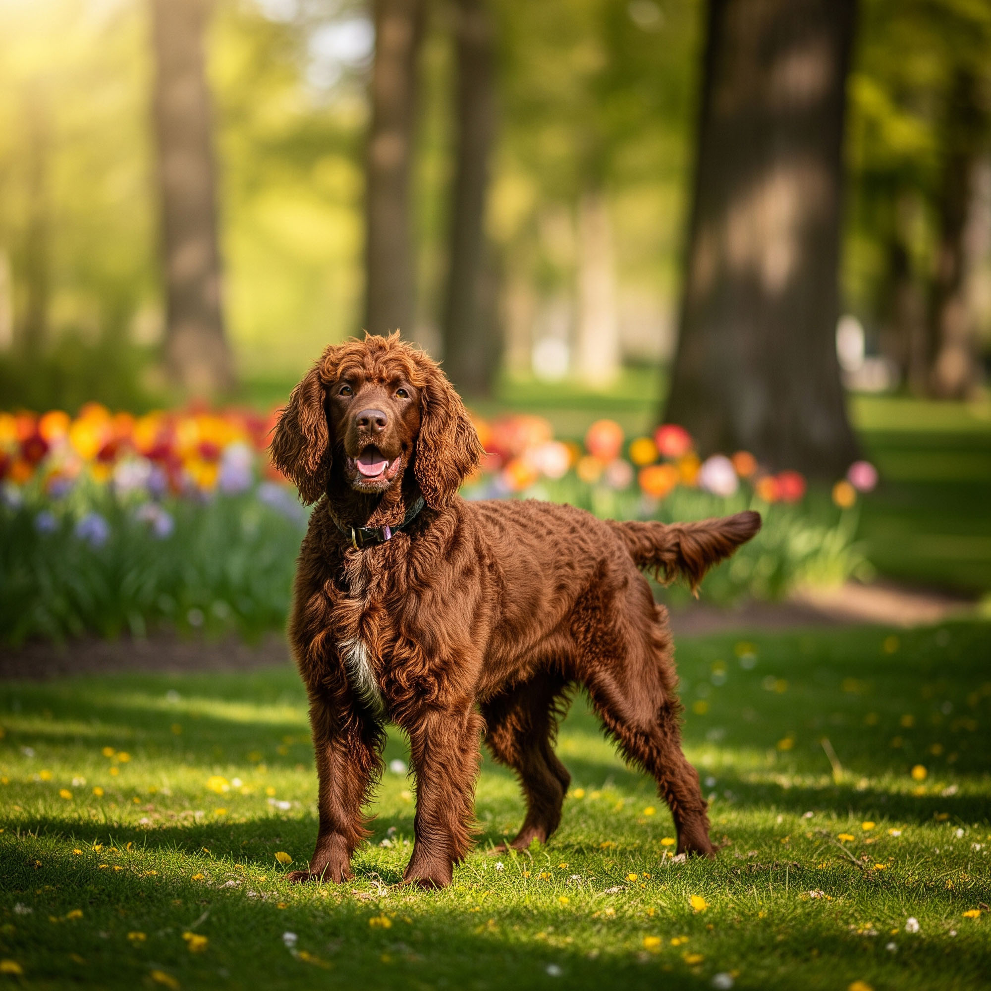 愛爾蘭水獵犬（Irish Water Spaniel）