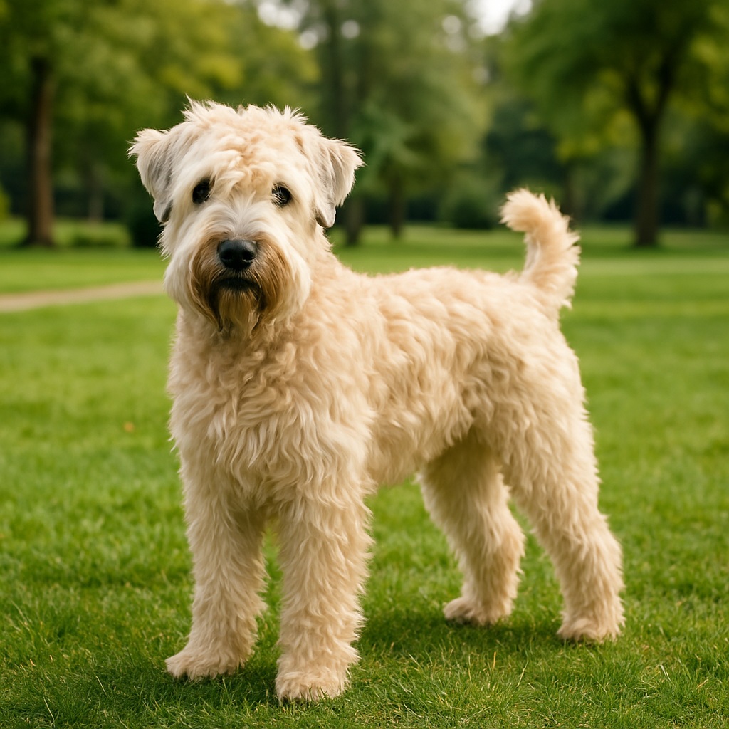 愛爾蘭軟毛麥色㹴（Soft Coated Wheaten Terrier）