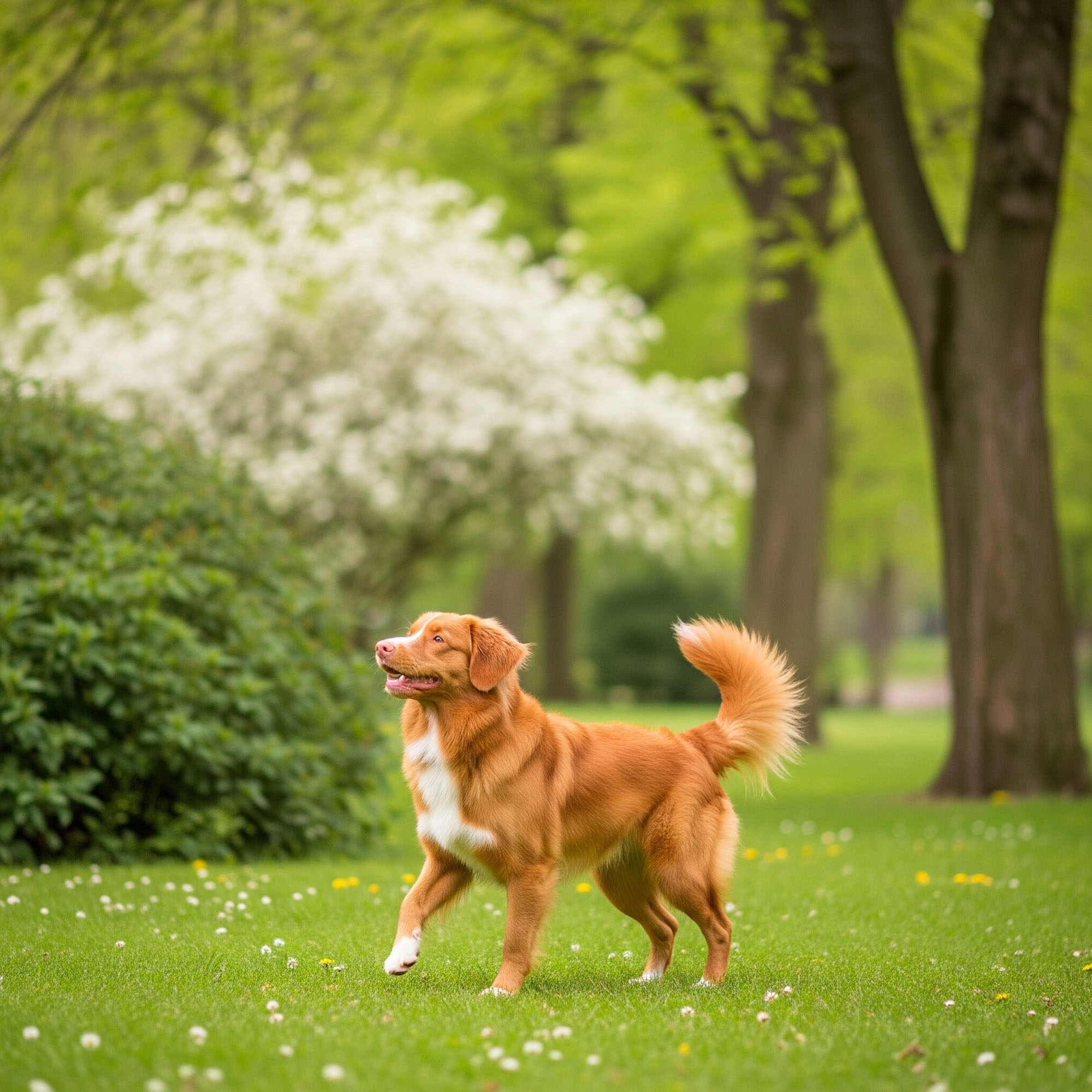 新斯科細亞誘鴨尋回犬（Nova Scotia Duck Tolling Retriever，簡稱 Toller）