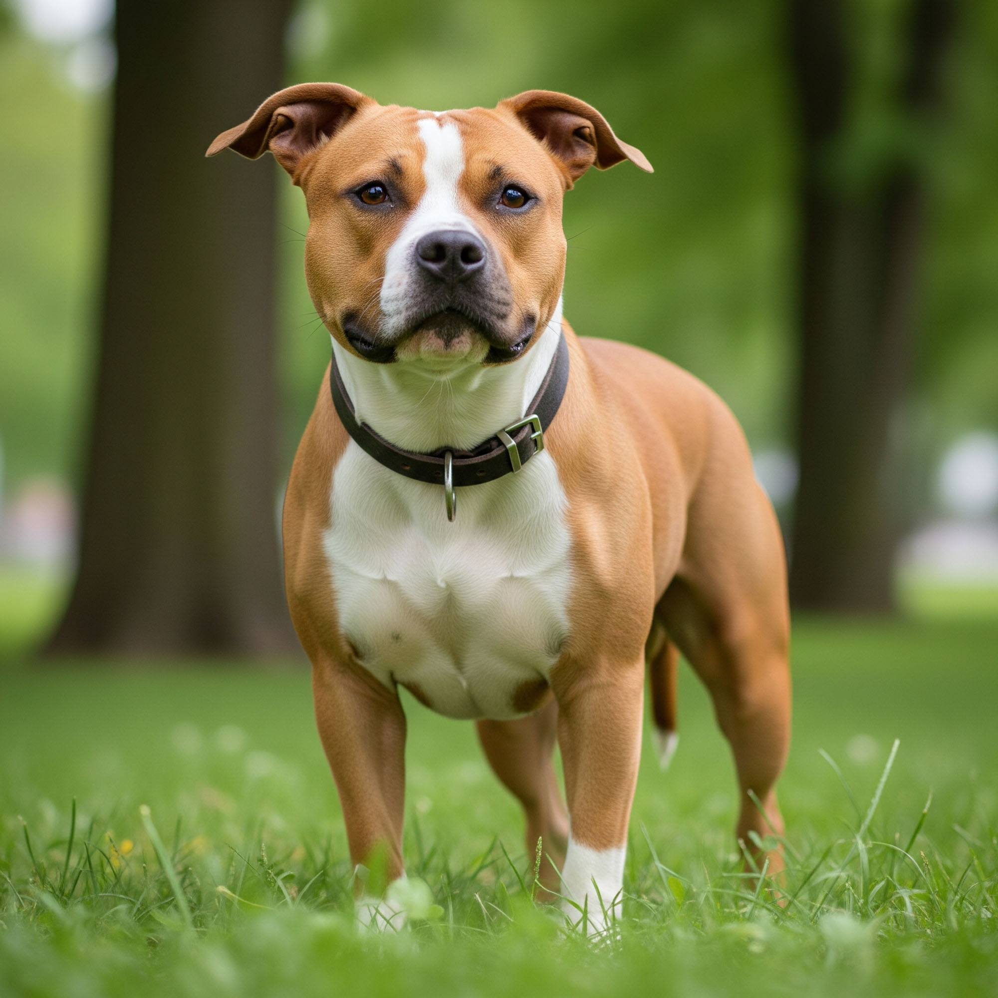 「美國史特福郡梗」（American Staffordshire Terrier，簡稱 AmStaff）