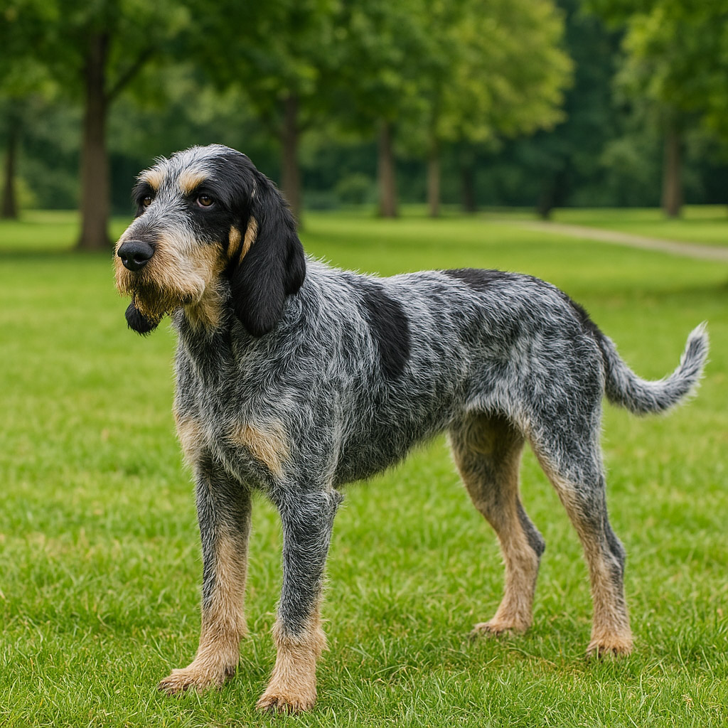 藍色加斯科涅格里芬獵犬（Griffon Bleu de Gascogne）