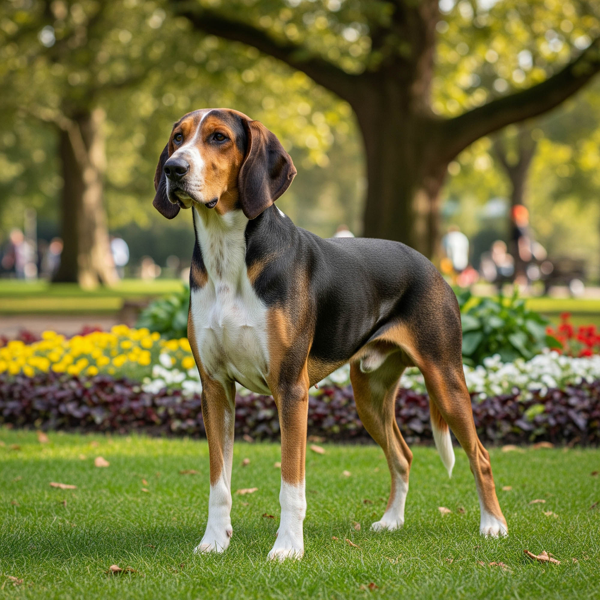 大英法三色獵犬（Grand Anglo-Français Tricolore）
