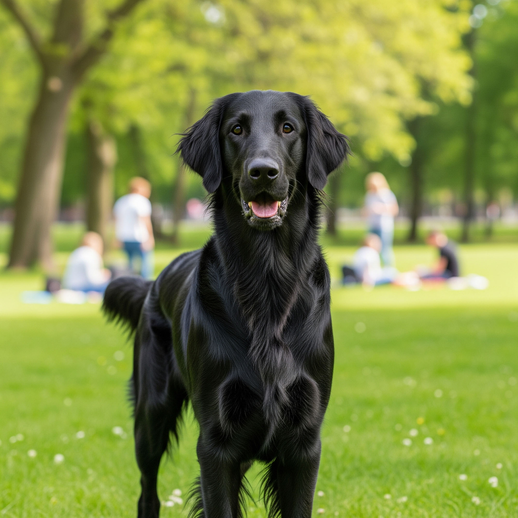 平毛尋回犬（Flat-Coated Retriever）