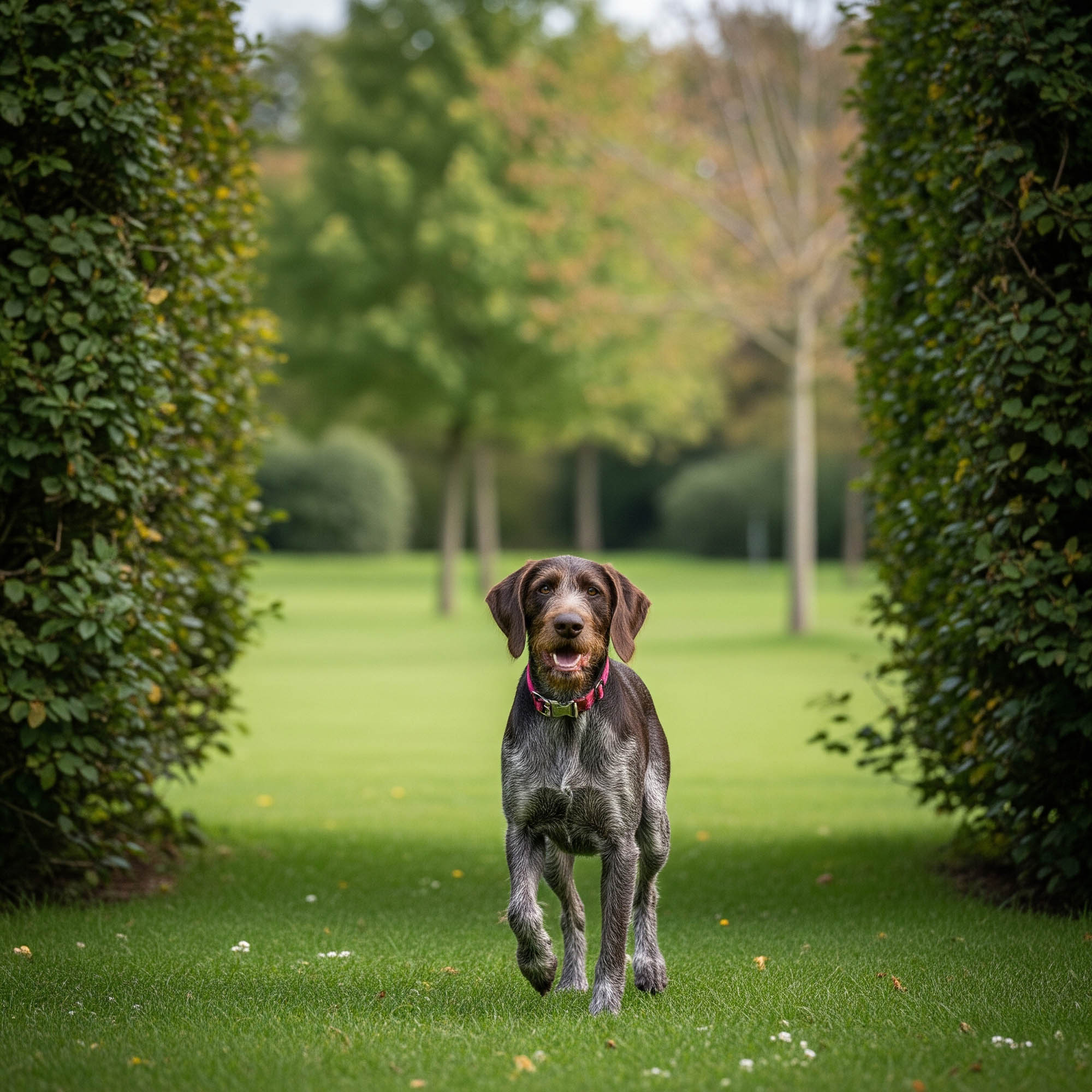 德國粗毛指示獵犬（Deutsch Drahthaar，German Wirehaired Pointer）