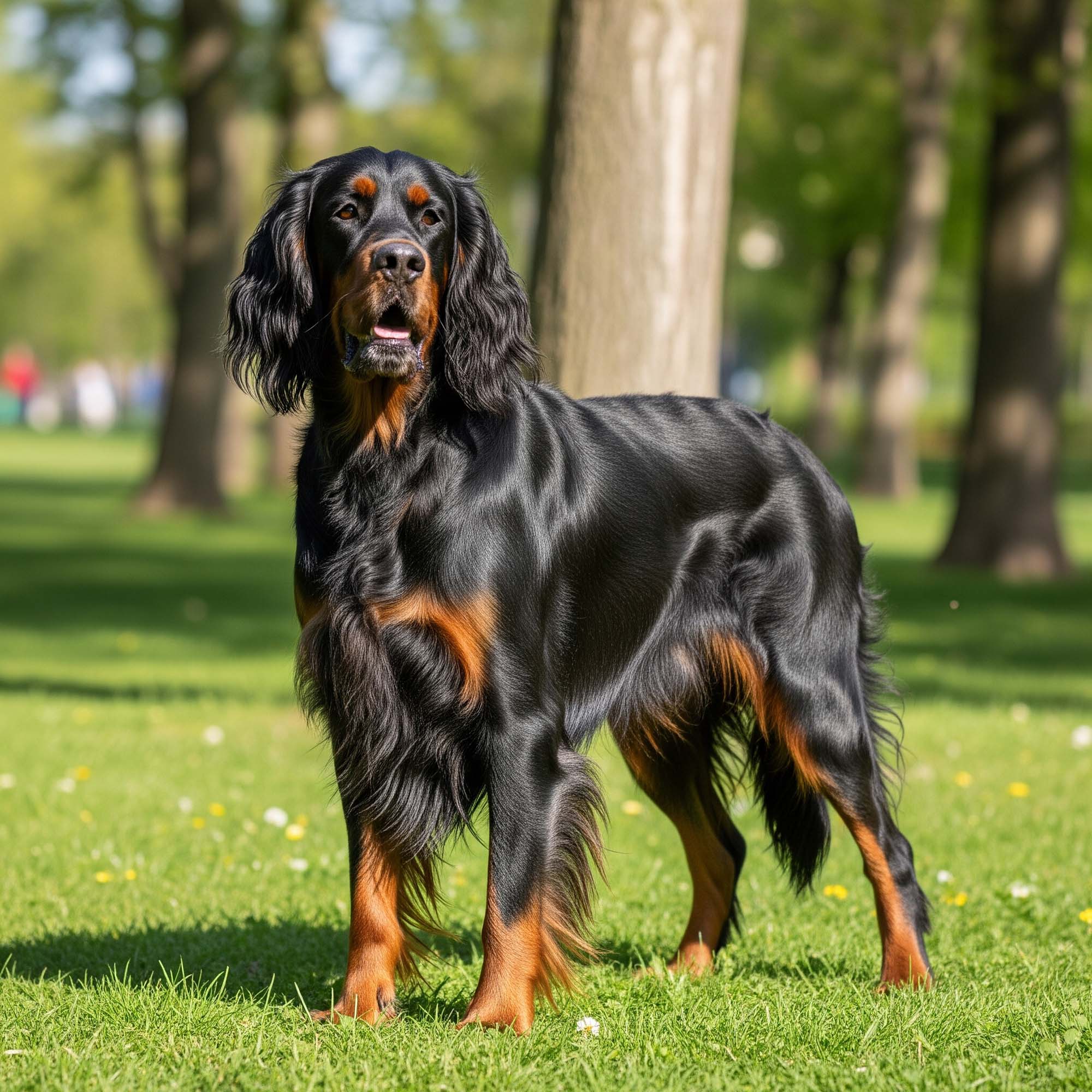 戈登蹲獵犬（Gordon Setter）