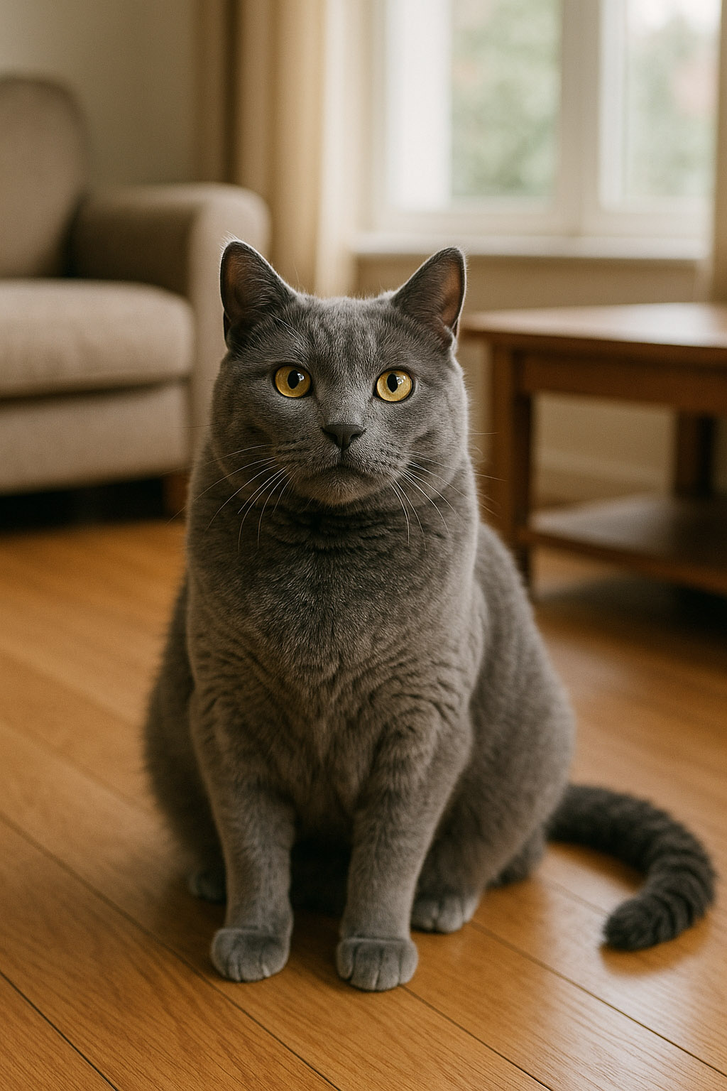 沙特爾貓（Chartreux，又稱夏特爾貓）