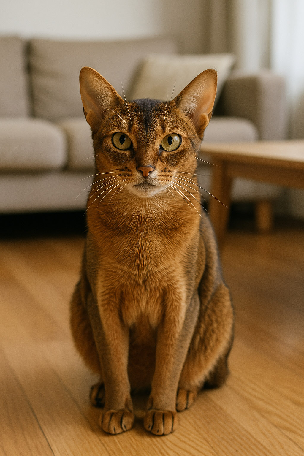  阿比西尼亞貓（Abyssinian） 